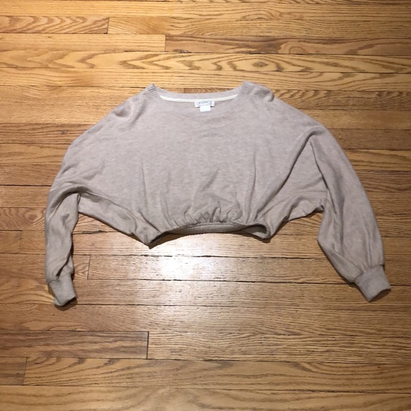 L Space Pillow Talk Pullover in Oatmeal . Size XS - Picture 5 of 6